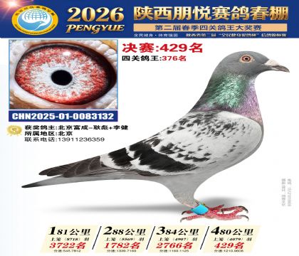 陕西朋悦决赛429名