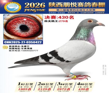 陕西朋悦决赛430名