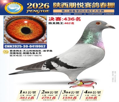陕西朋悦决赛436名