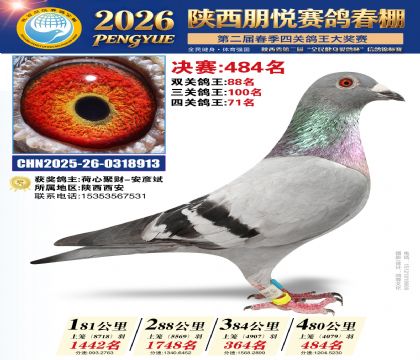 陕西朋悦决赛484名