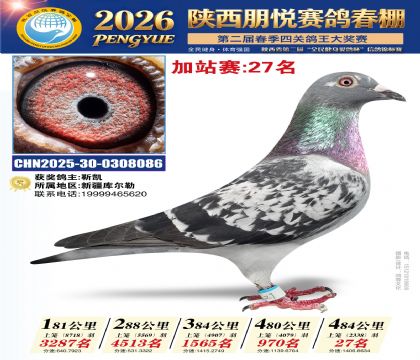 陕西朋悦加站赛27名