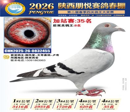 陕西朋悦加站赛35名