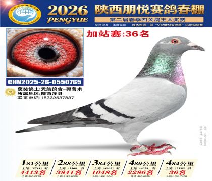 陕西朋悦加站赛36名