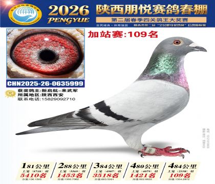 陕西朋悦加站赛109名