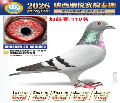 陕西朋悦加站赛110名