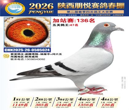 陕西朋悦加站赛136名