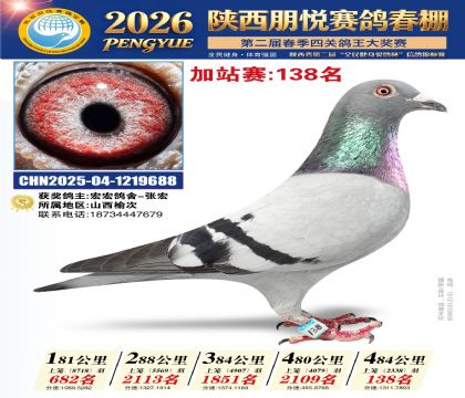 陕西朋悦加站赛138名