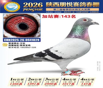 陕西朋悦加站赛143名