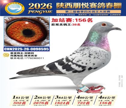 陕西朋悦加站赛156名