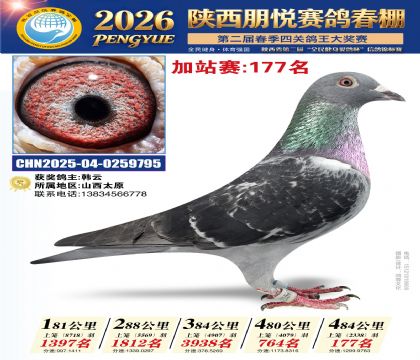 陕西朋悦加站赛177名
