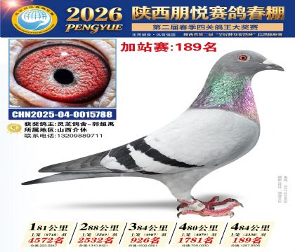 陕西朋悦加站赛189名