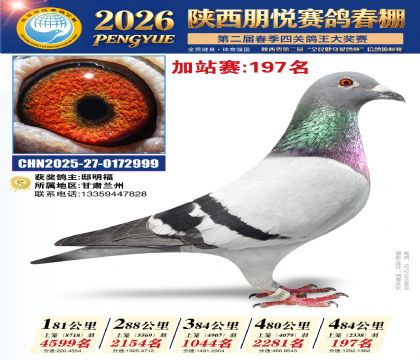 陕西朋悦加站赛197名