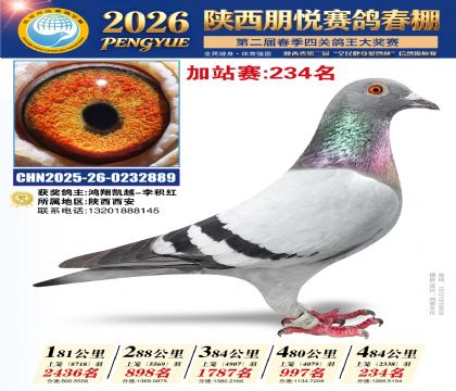 陕西朋悦加站赛234名