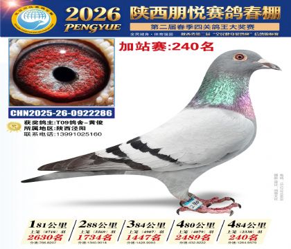 陕西朋悦加站赛240名