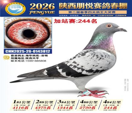 陕西朋悦加站赛244名