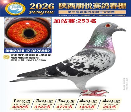 陕西朋悦加站赛253名