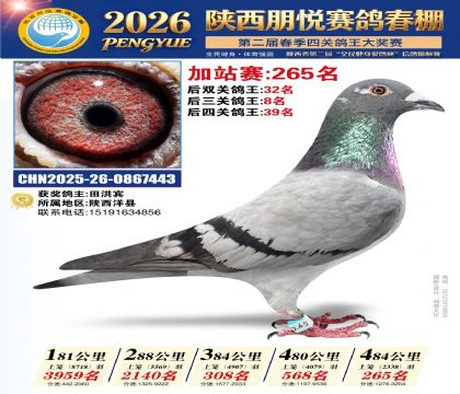 陕西朋悦加站赛265名