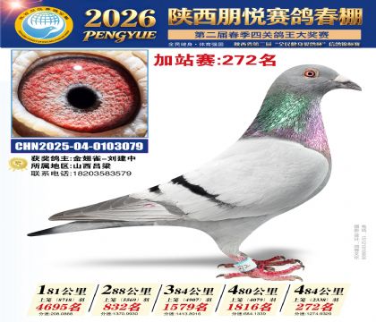 陕西朋悦加站赛272名