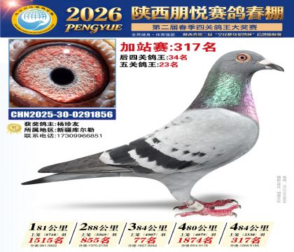 陕西朋悦加站赛317名