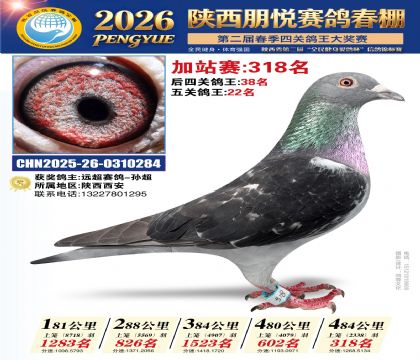 陕西朋悦加站赛318名