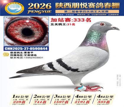 陕西朋悦加站赛333名