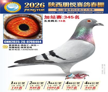 陕西朋悦加站赛345名