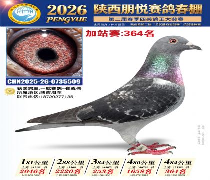 陕西朋悦加站赛364名