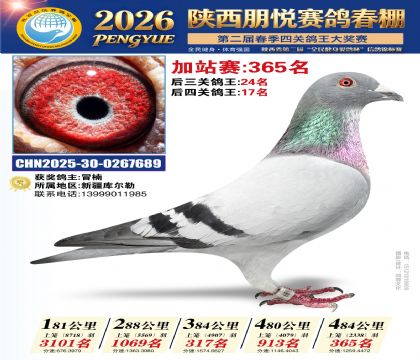 陕西朋悦加站赛365名