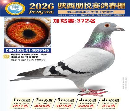 陕西朋悦加站赛372名