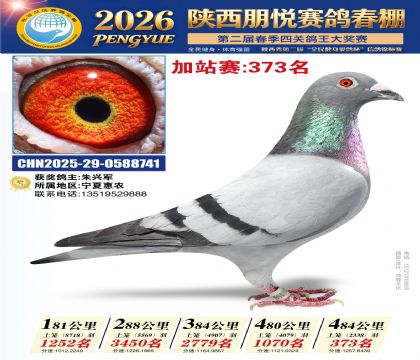陕西朋悦加站赛373名