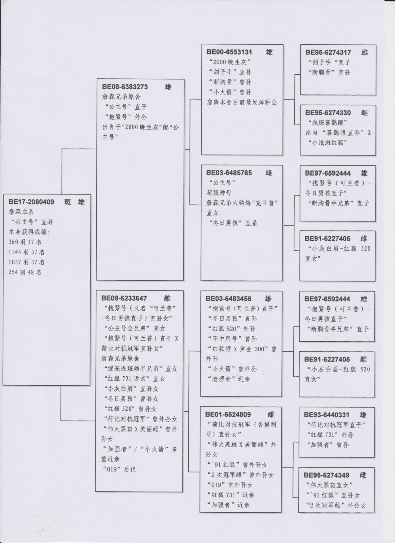 血統書翻譯