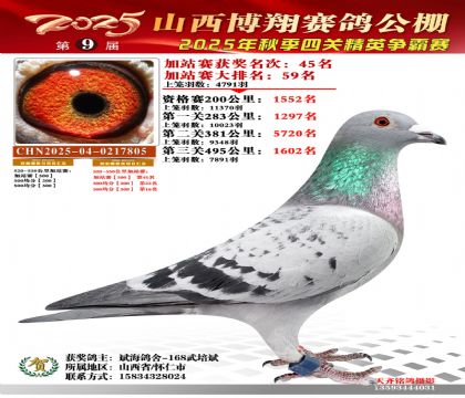 山西博翔加站赛45名