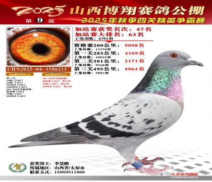 山西博翔加站赛47名