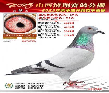 山西博翔加站赛59名