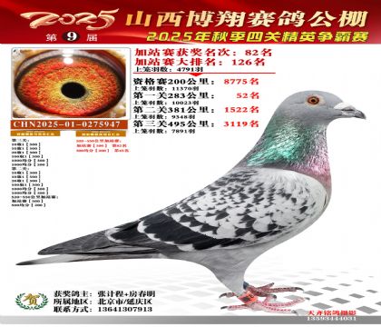 山西博翔加站赛82名