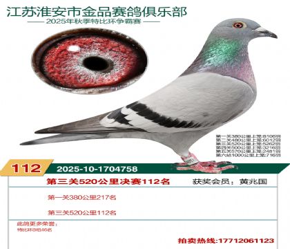 淮安金品决赛112名