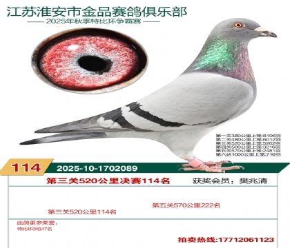 淮安金品决赛114名