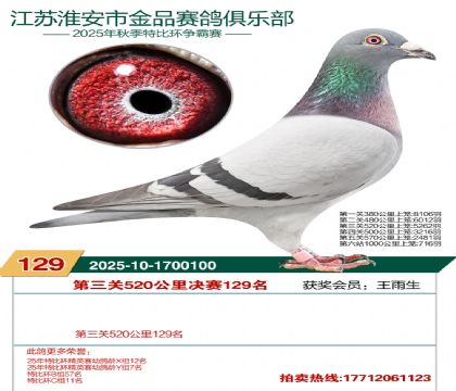 淮安金品决赛129名