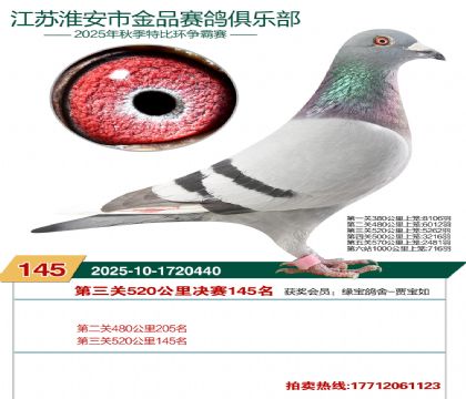 淮安金品决赛145名