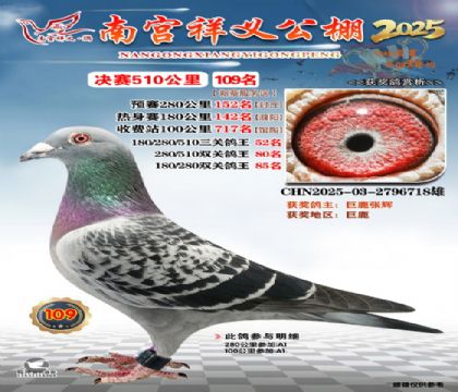 祥义公棚决赛109名