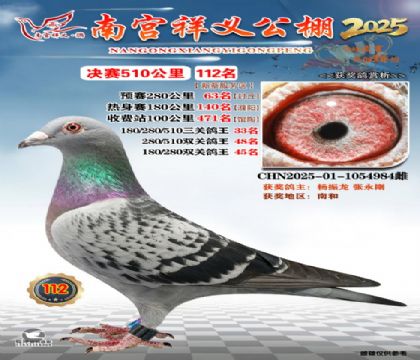 祥义公棚决赛112名