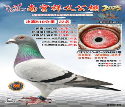 祥义公棚决赛22名