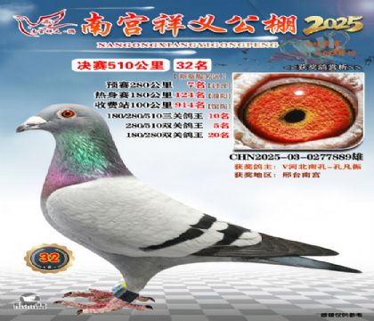 祥义公棚决赛32名