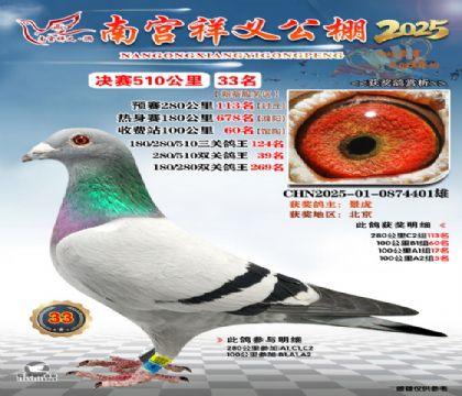 祥义公棚决赛33名