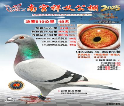 祥义公棚决赛49名