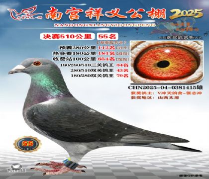 祥义公棚决赛55名