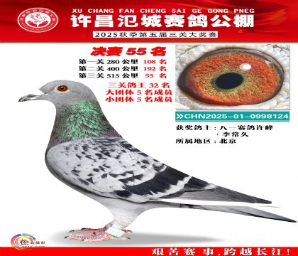 河南氾城决赛55名