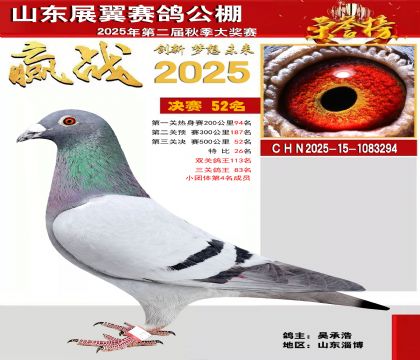 山东展翼决赛52名