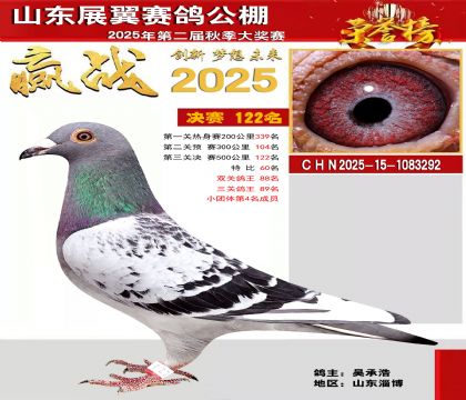 山东展翼决赛122名