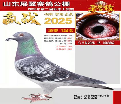 山东展翼决赛124名